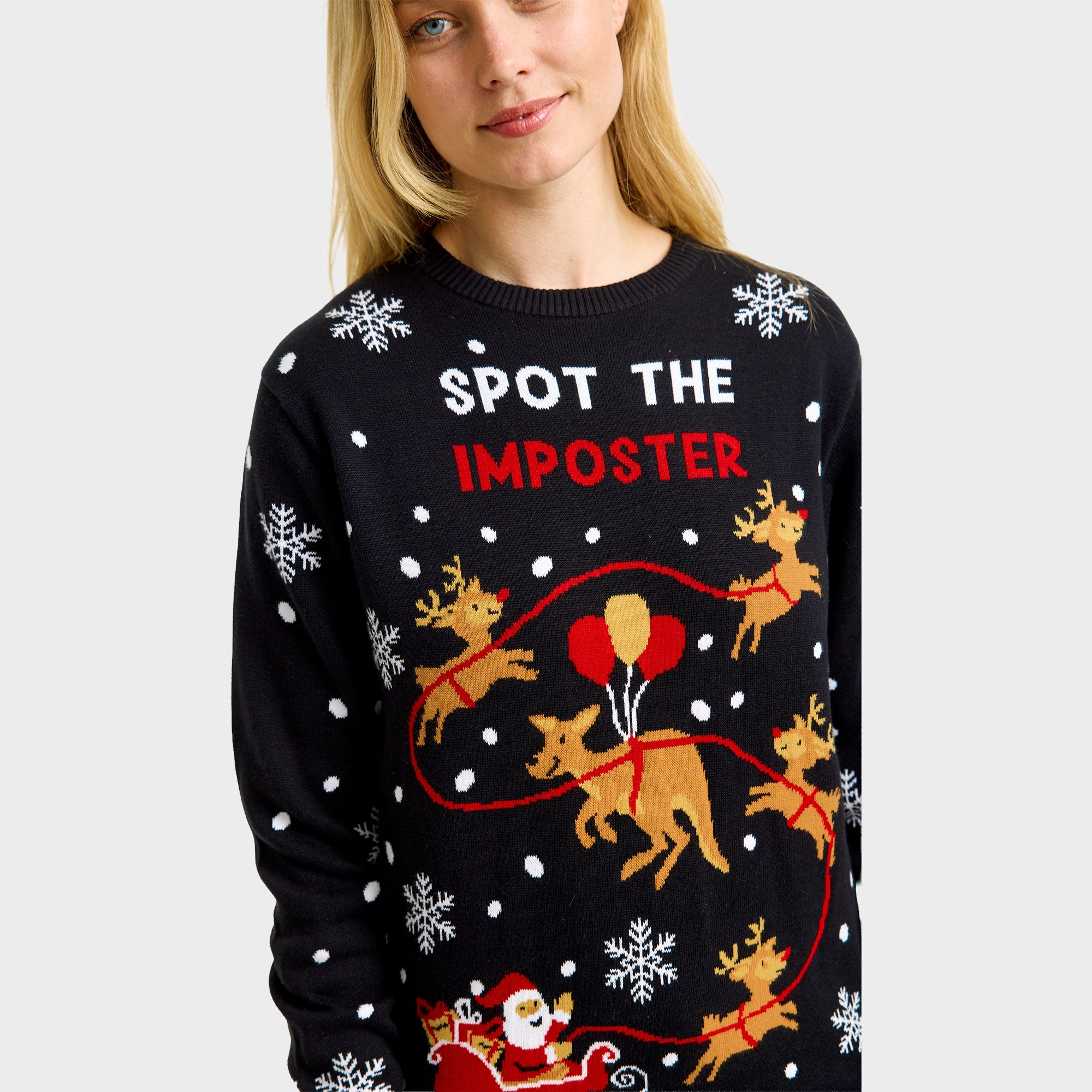 Imposter julesweater - Dame.